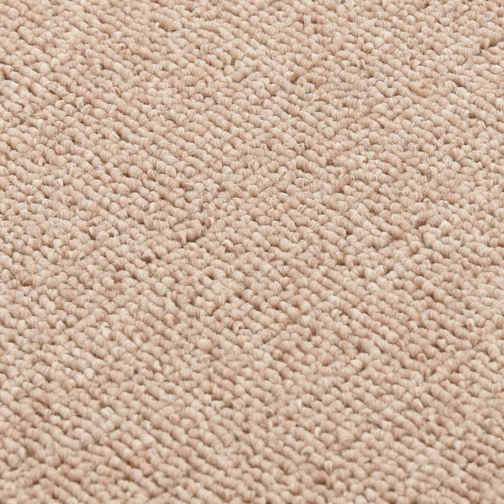 vidaXL Covorașe de scări, 15 buc., bej, 75x20 cm, dreptunghiular vidaXL Covorașe de scări, 15 buc., bej, 75x20 cm, dreptunghiular