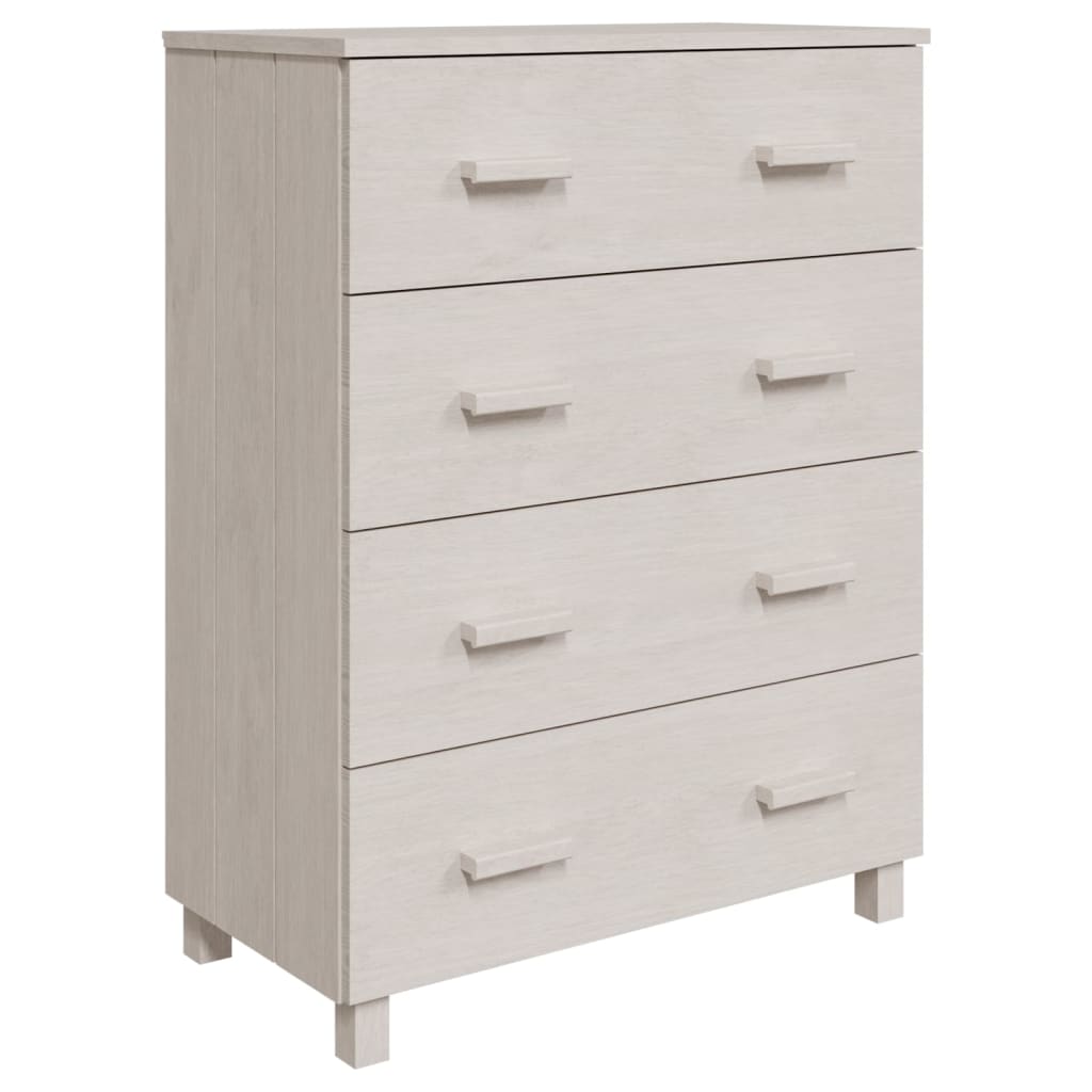 vidaXL Servantă „HAMAR”, alb, 79x40x103,5 cm, lemn masiv de pin vidaXL Servantă „HAMAR”, alb, 79x40x103,5 cm, lemn masiv de pin
