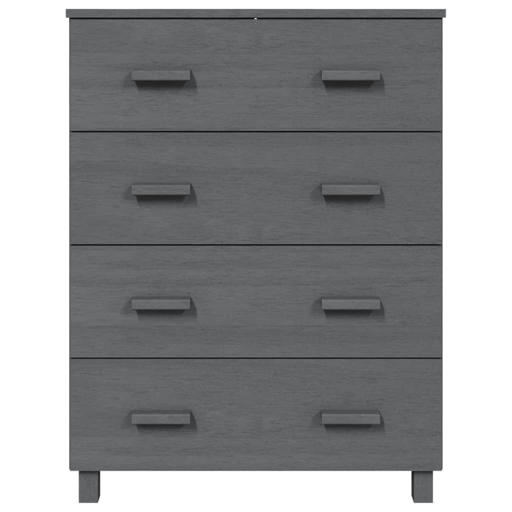 vidaXL Servantă „HAMAR”, gri închis, 79x40x103,5 cm, lemn masiv pin vidaXL Servantă „HAMAR”, gri închis, 79x40x103,5 cm, lemn masiv pin