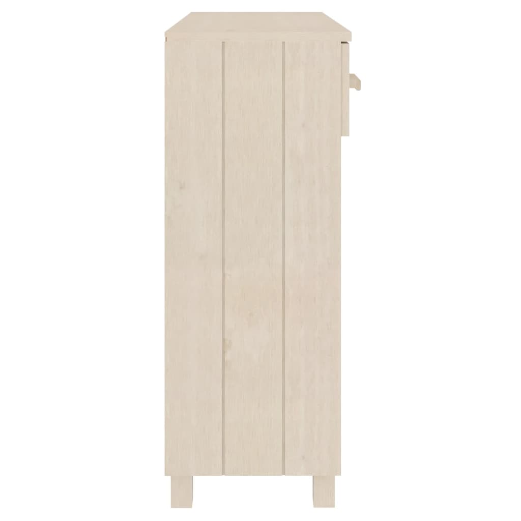 vidaXL Masă cafea „HAMAR”, maro miere, 90x35x90 cm, lemn masiv de pin