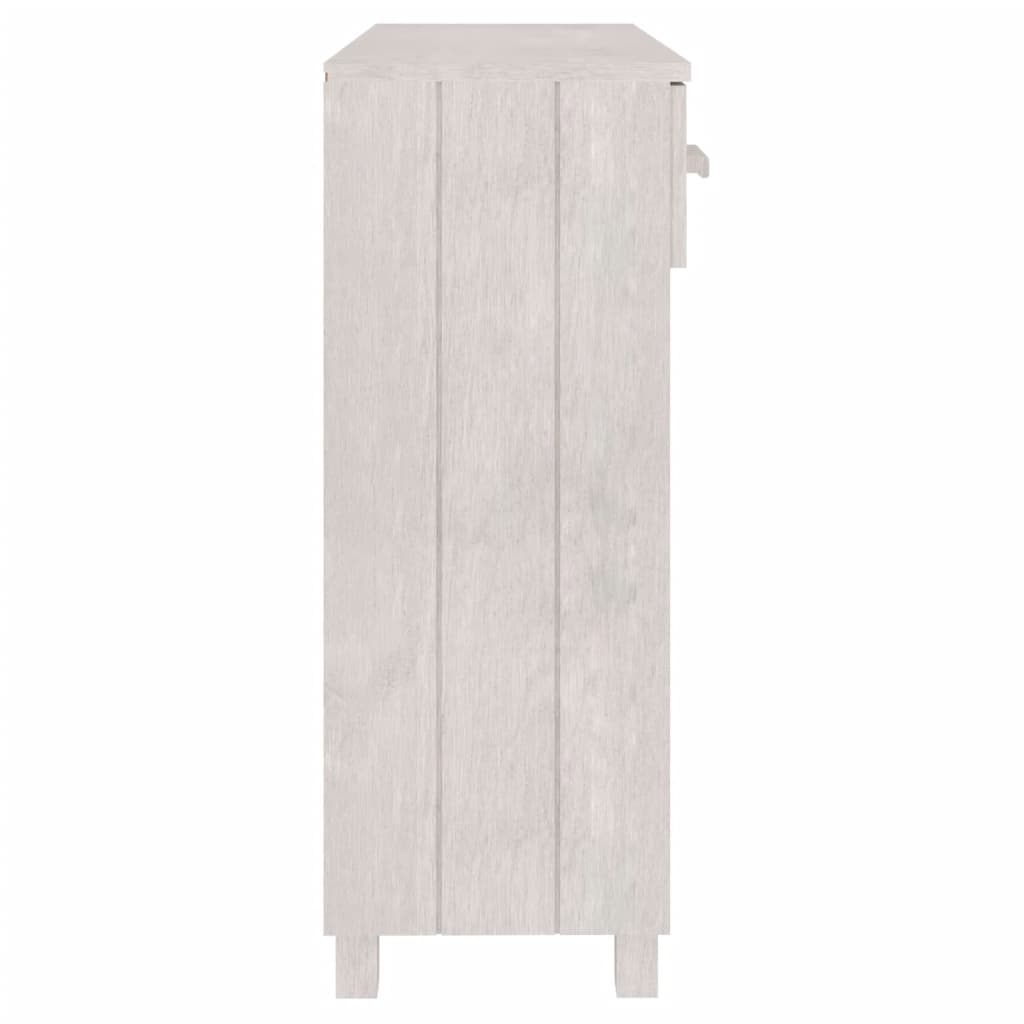 vidaXL Masă de cafea „HAMAR”, alb, 90x35x90 cm, lemn masiv de pin vidaXL Masă de cafea „HAMAR”, alb, 90x35x90 cm, lemn masiv de pin