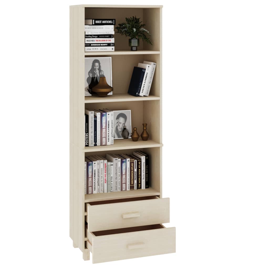 vidaXL Dulap înalt „HAMAR” maro miere 60x35x180 cm, lemn masiv de pin vidaXL Dulap înalt „HAMAR” maro miere 60x35x180 cm, lemn masiv de pin