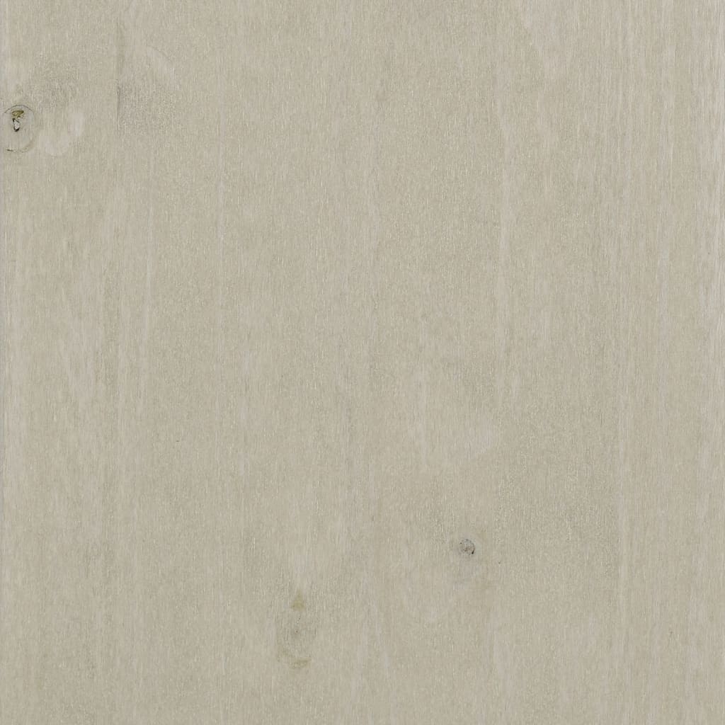 vidaXL Servantă „HAMAR”, alb, 85x35x80 cm, lemn masiv de pin vidaXL Servantă „HAMAR”, alb, 85x35x80 cm, lemn masiv de pin