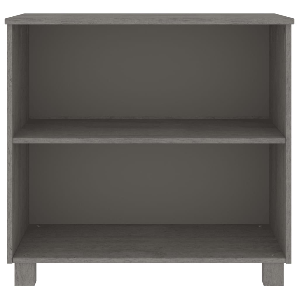 vidaXL Servantă „HAMAR”, gri deschis, 85x35x80 cm, lemn masiv pin vidaXL Servantă „HAMAR”, gri deschis, 85x35x80 cm, lemn masiv pin