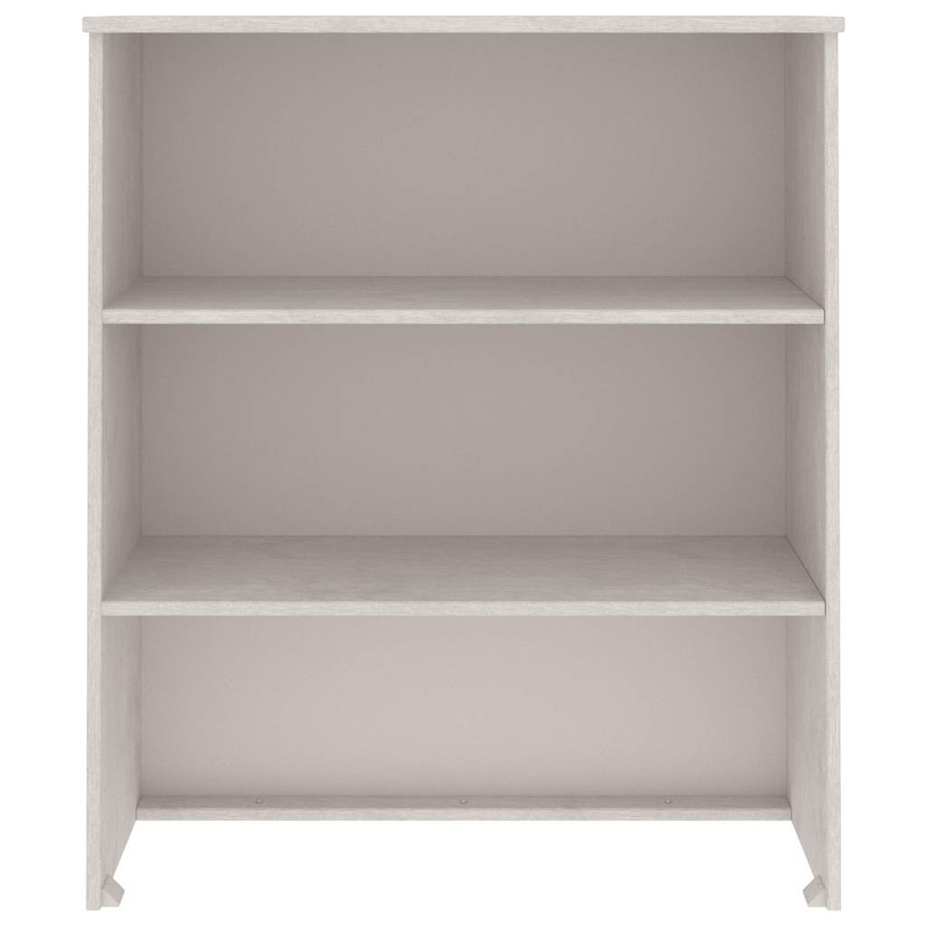 vidaXL Raft superior comodă „HAMAR” alb, 85x35x100 cm, lemn masiv pin