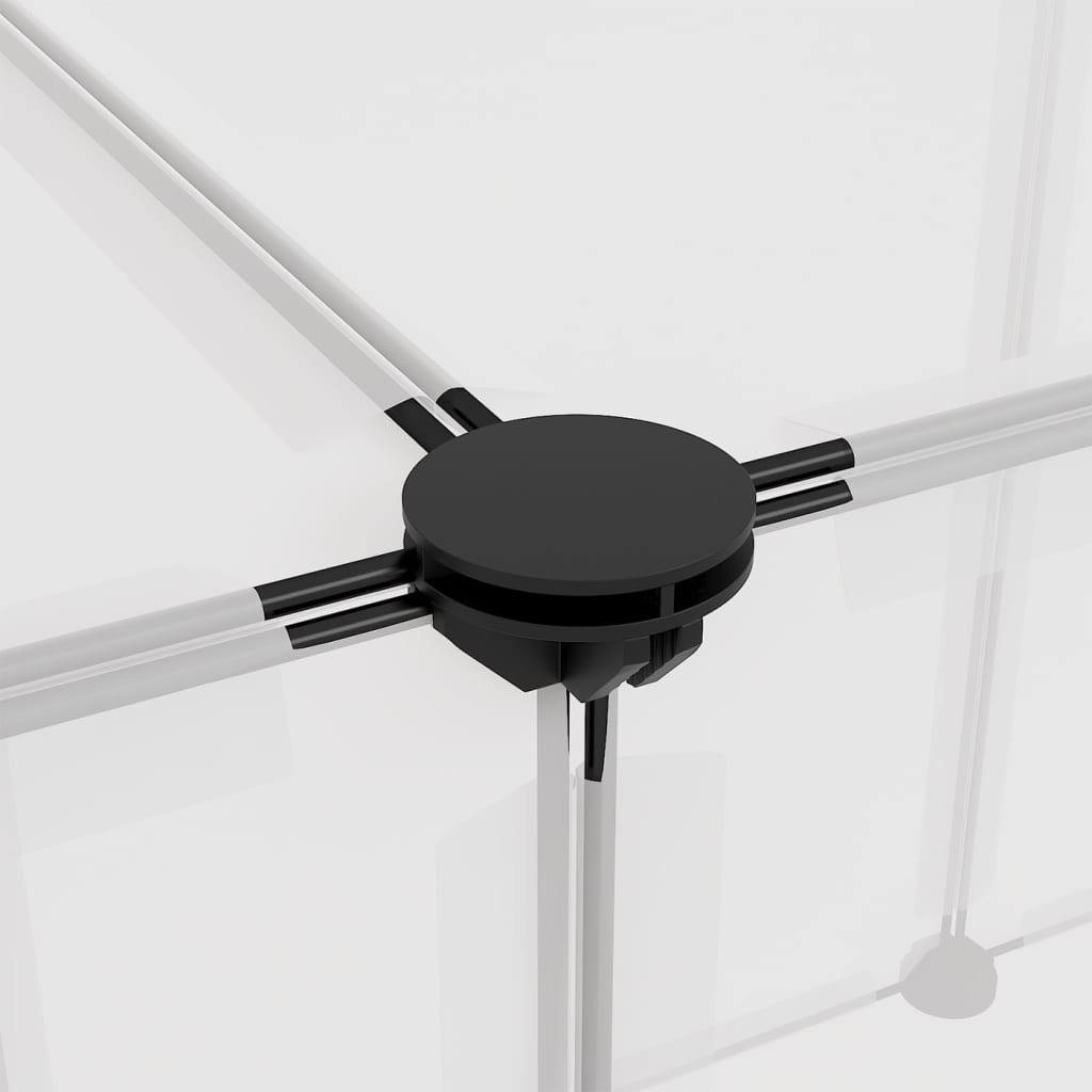 vidaXL Cușcă pentru animale mici transparent 143x107x93 cm PP și oțel