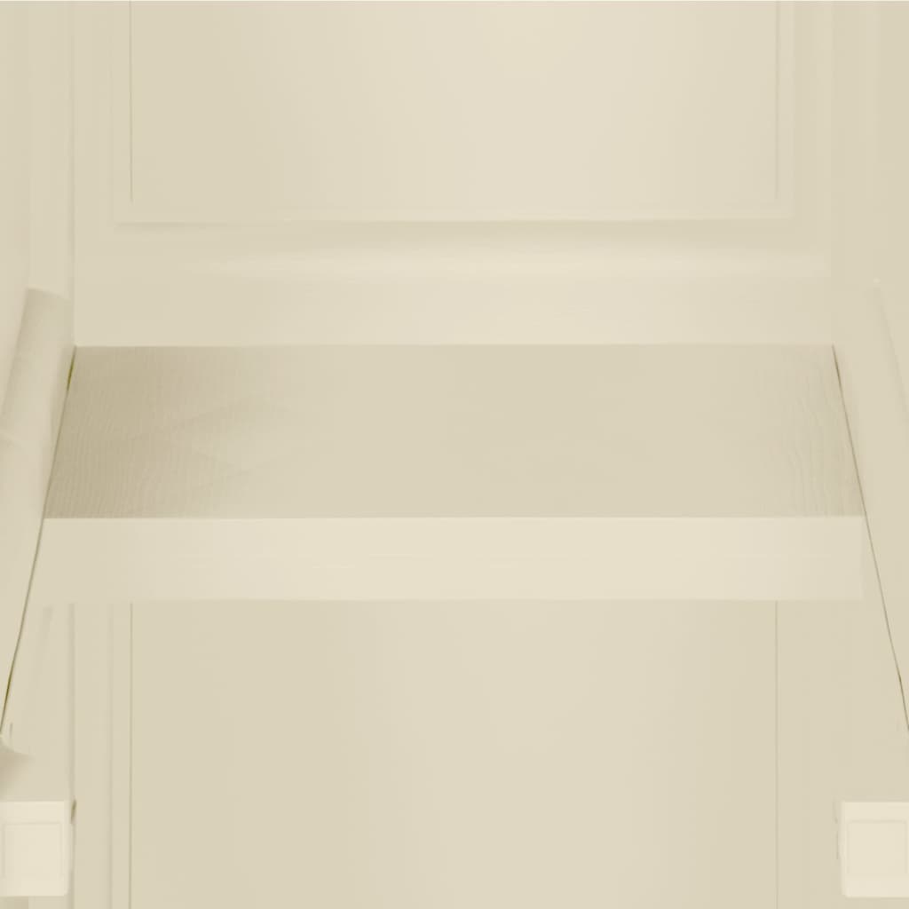 vidaXL Dulap din plastic, 40x43x125 cm, alb angora, design de lemn vidaXL Dulap din plastic, 40x43x125 cm, alb angora, design de lemn