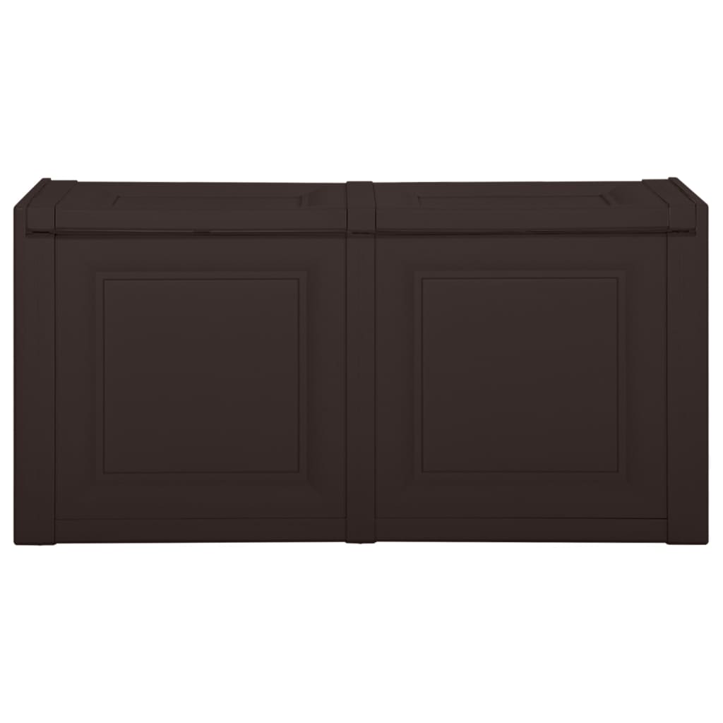 vidaXL Cufăr de perne, maro, 86x40x42 cm, 85 L vidaXL Cufăr de perne, maro, 86x40x42 cm, 85 L