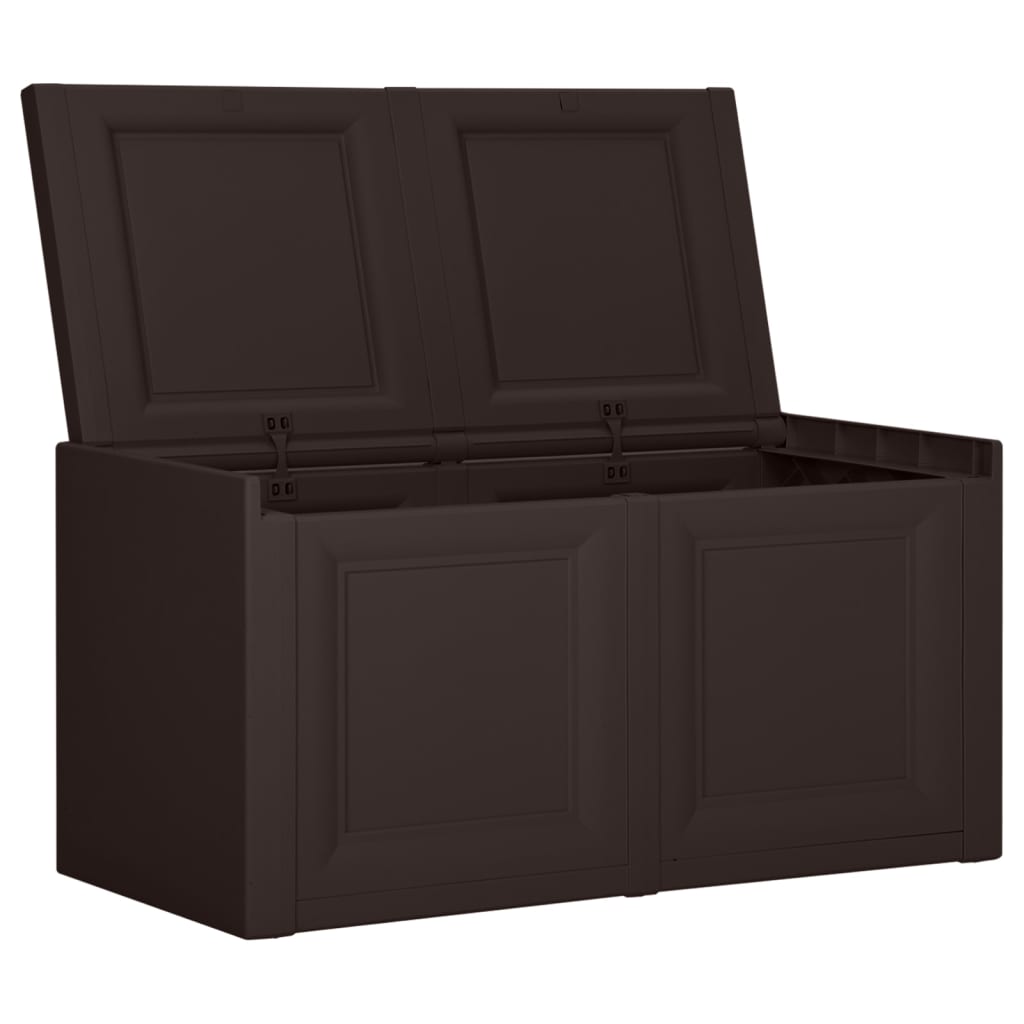 vidaXL Cufăr de perne, maro, 86x40x42 cm, 85 L vidaXL Cufăr de perne, maro, 86x40x42 cm, 85 L