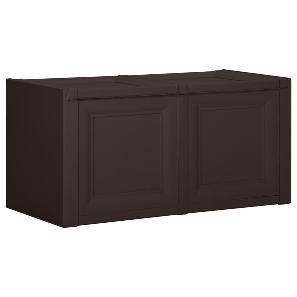 vidaXL Cufăr de perne, maro, 86x40x42 cm, 85 L vidaXL Cufăr de perne, maro, 86x40x42 cm, 85 L