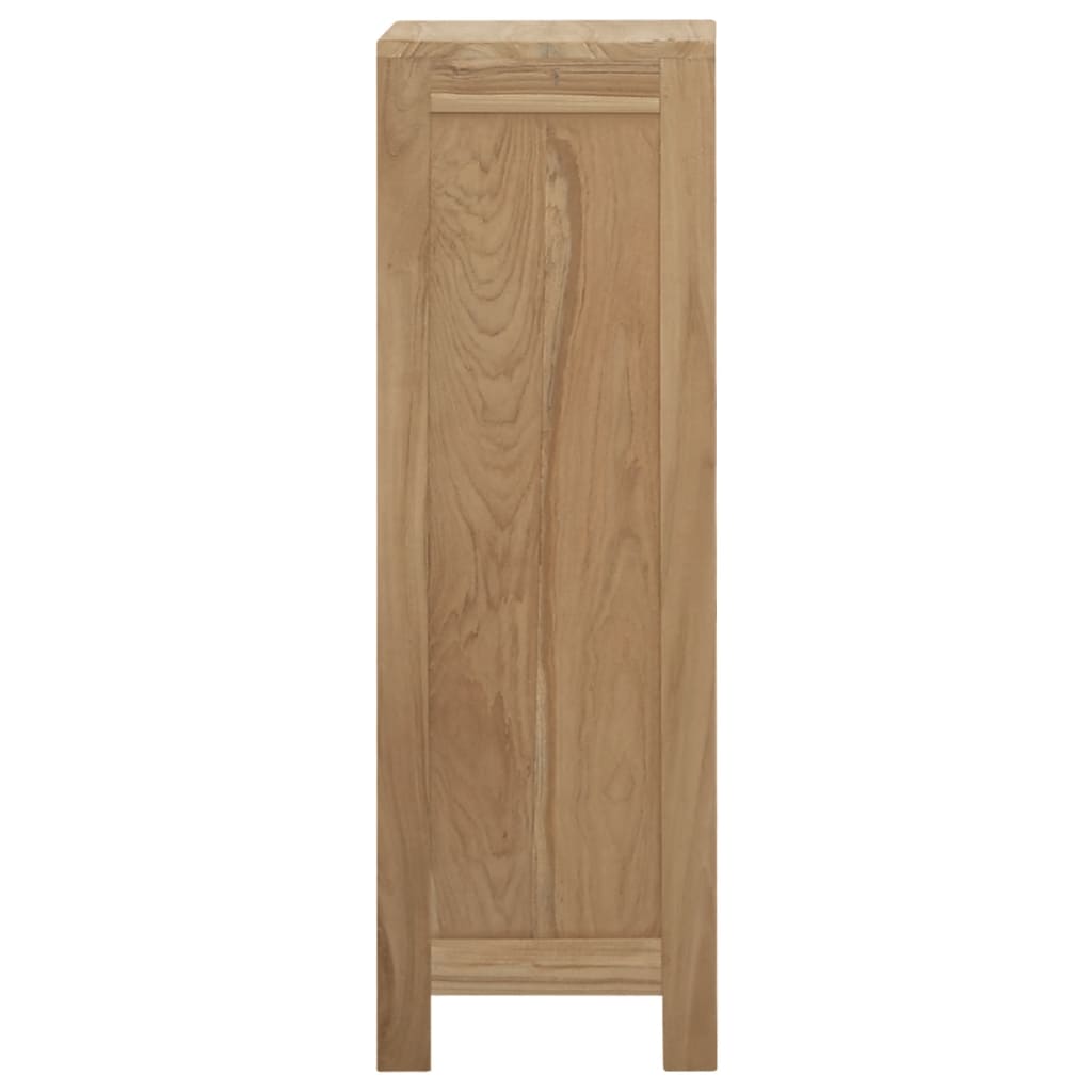 vidaXL Comodă cu sertare, 30x30x90 cm, lemn masiv tec vidaXL Comodă cu sertare, 30x30x90 cm, lemn masiv tec