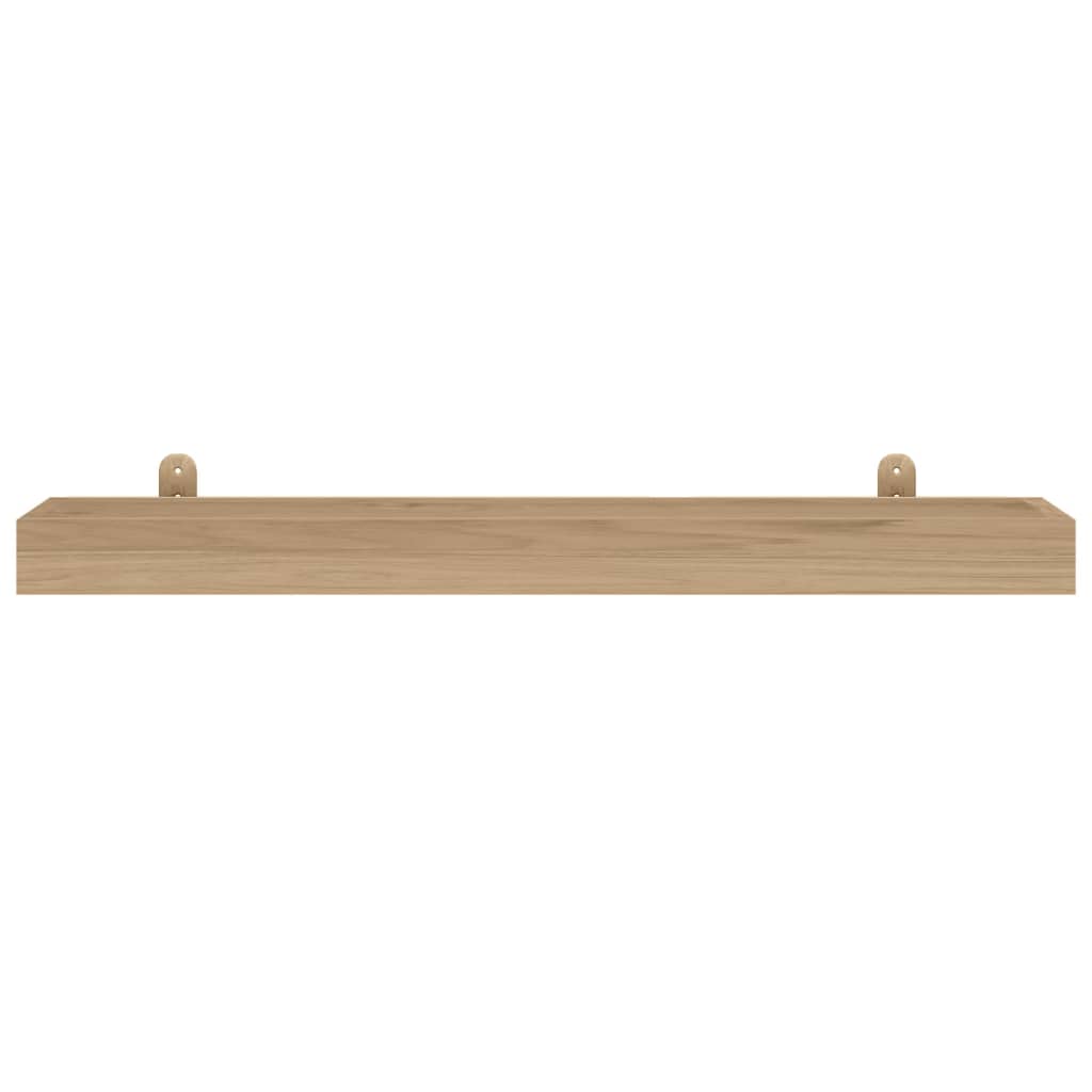 vidaXL Rafturi de perete, 2 buc., 90x15x4 cm, lemn masiv de tec vidaXL Rafturi de perete, 2 buc., 90x15x4 cm, lemn masiv de tec