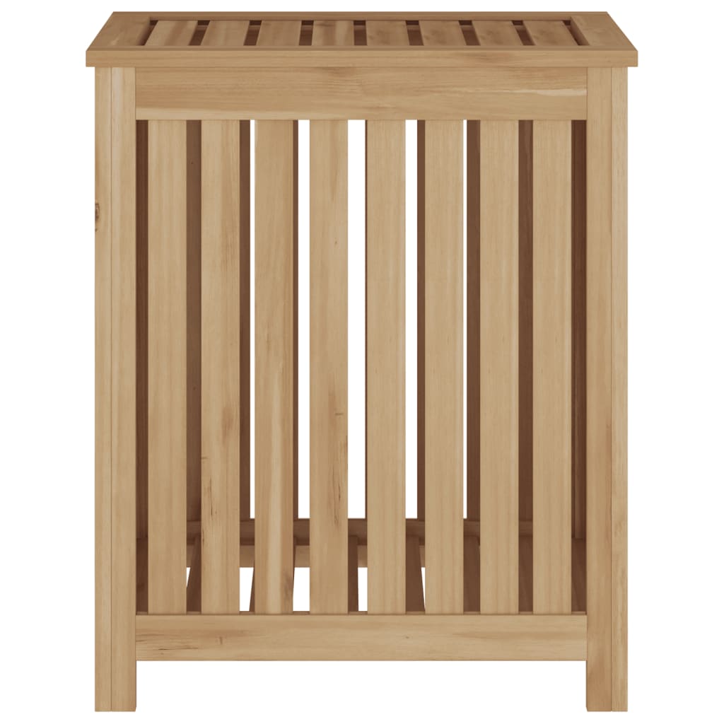 vidaXL Coș de rufe, 50x35x60 cm, lemn masiv de tec vidaXL Coș de rufe, 50x35x60 cm, lemn masiv de tec