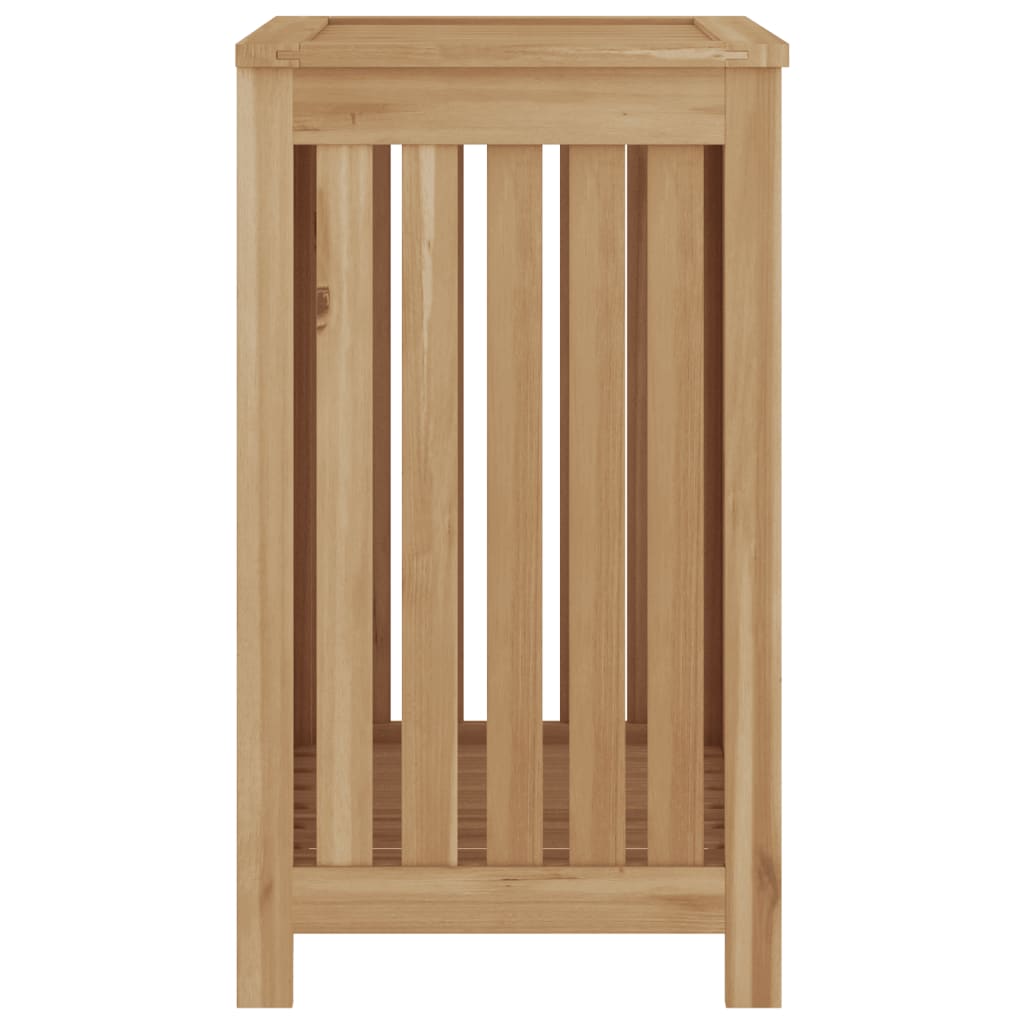 vidaXL Coș de rufe, 50x35x60 cm, lemn masiv de tec vidaXL Coș de rufe, 50x35x60 cm, lemn masiv de tec
