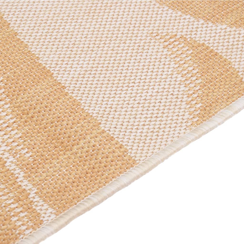 vidaXL Covor de exterior, model frunze, 200x280 cm, țesătură plată vidaXL Covor de exterior, model frunze, 200x280 cm, țesătură plată