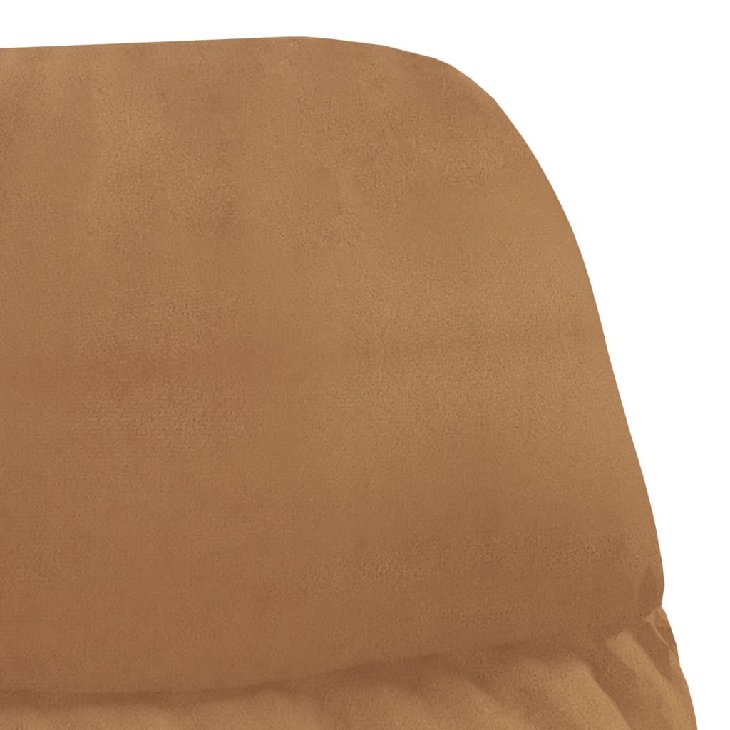 vidaXL Scaun de relaxare, gri taupe, piele întoarsă artificială