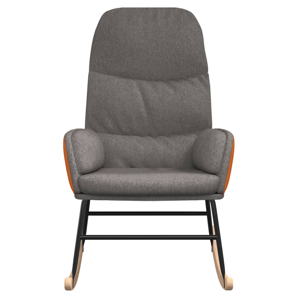 vidaXL Scaun balansoar, gri deschis, material textil vidaXL Scaun balansoar, gri deschis, material textil