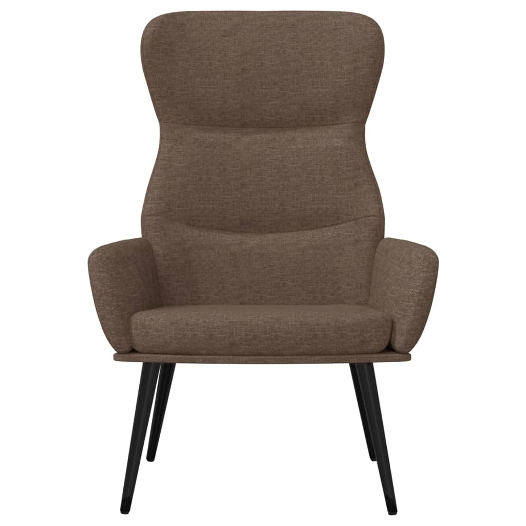 vidaXL Scaun de relaxare, gri taupe, material textil vidaXL Scaun de relaxare, gri taupe, material textil