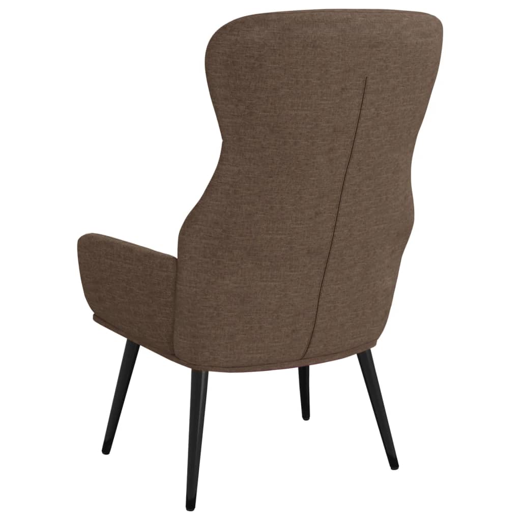 vidaXL Scaun de relaxare, gri taupe, material textil vidaXL Scaun de relaxare, gri taupe, material textil
