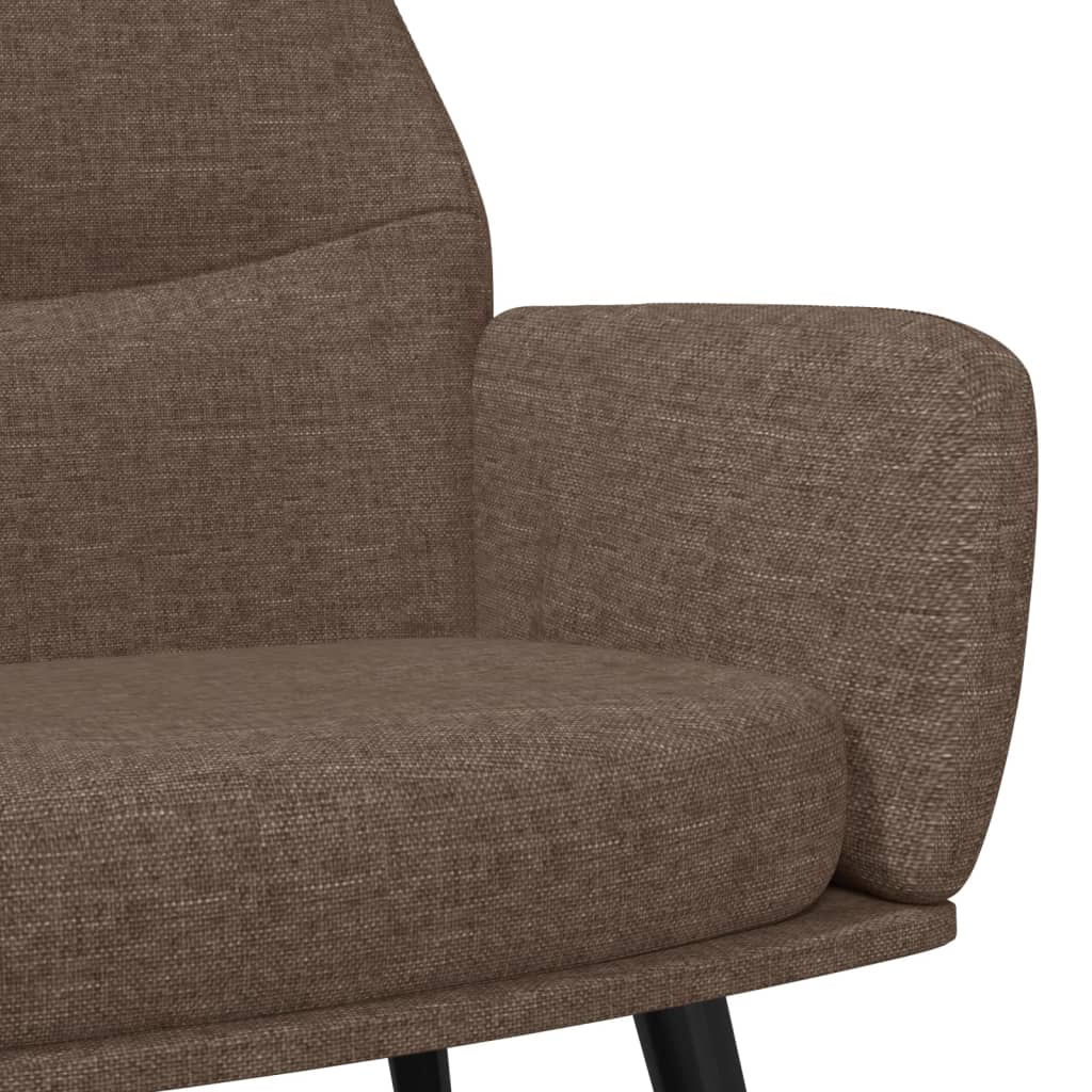 vidaXL Scaun de relaxare, gri taupe, material textil vidaXL Scaun de relaxare, gri taupe, material textil