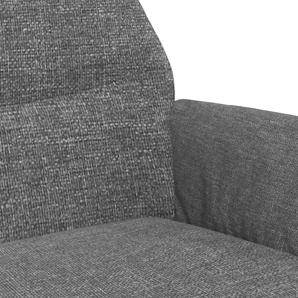 vidaXL Scaun de relaxare, gri deschis, material textil