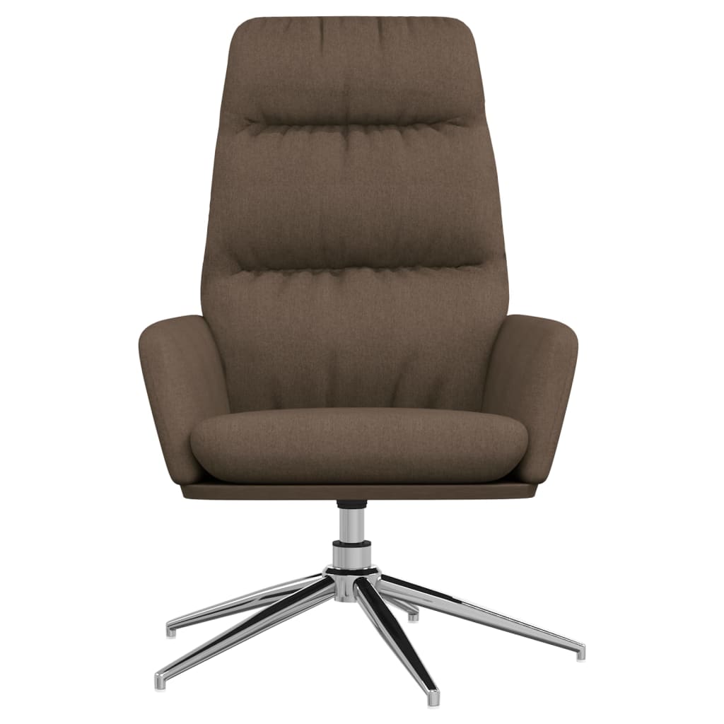 vidaXL Scaun de relaxare, gri taupe, material textil