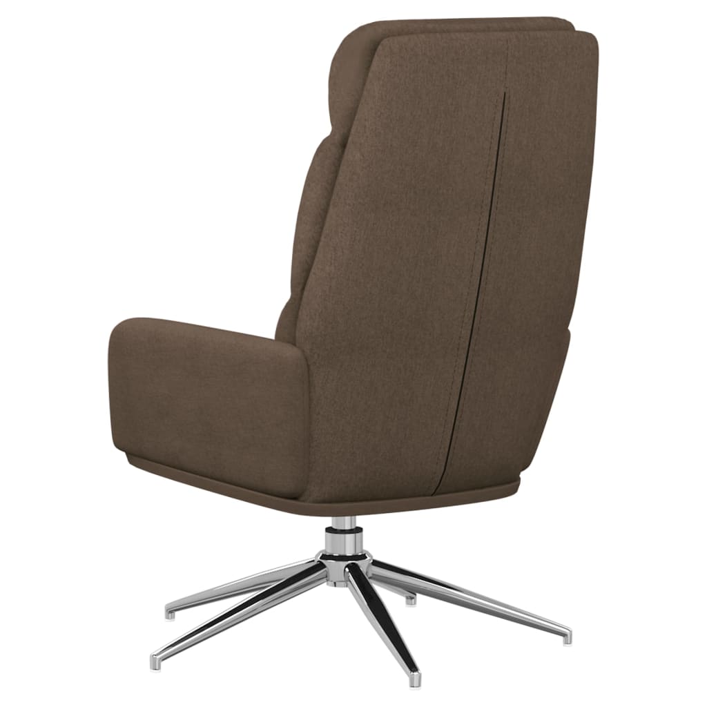 vidaXL Scaun de relaxare, gri taupe, material textil