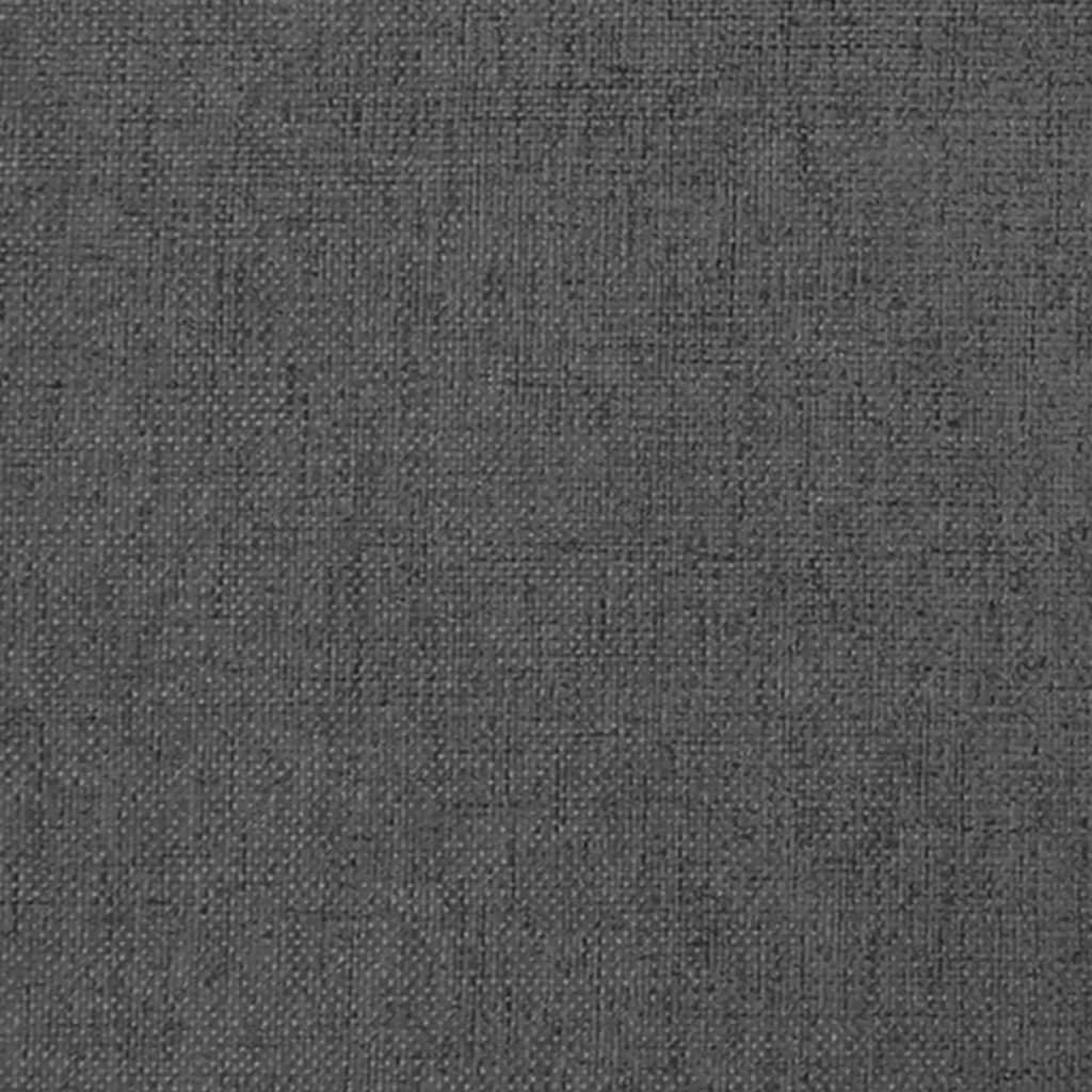 vidaXL Scaun de relaxare, gri închis, material textil