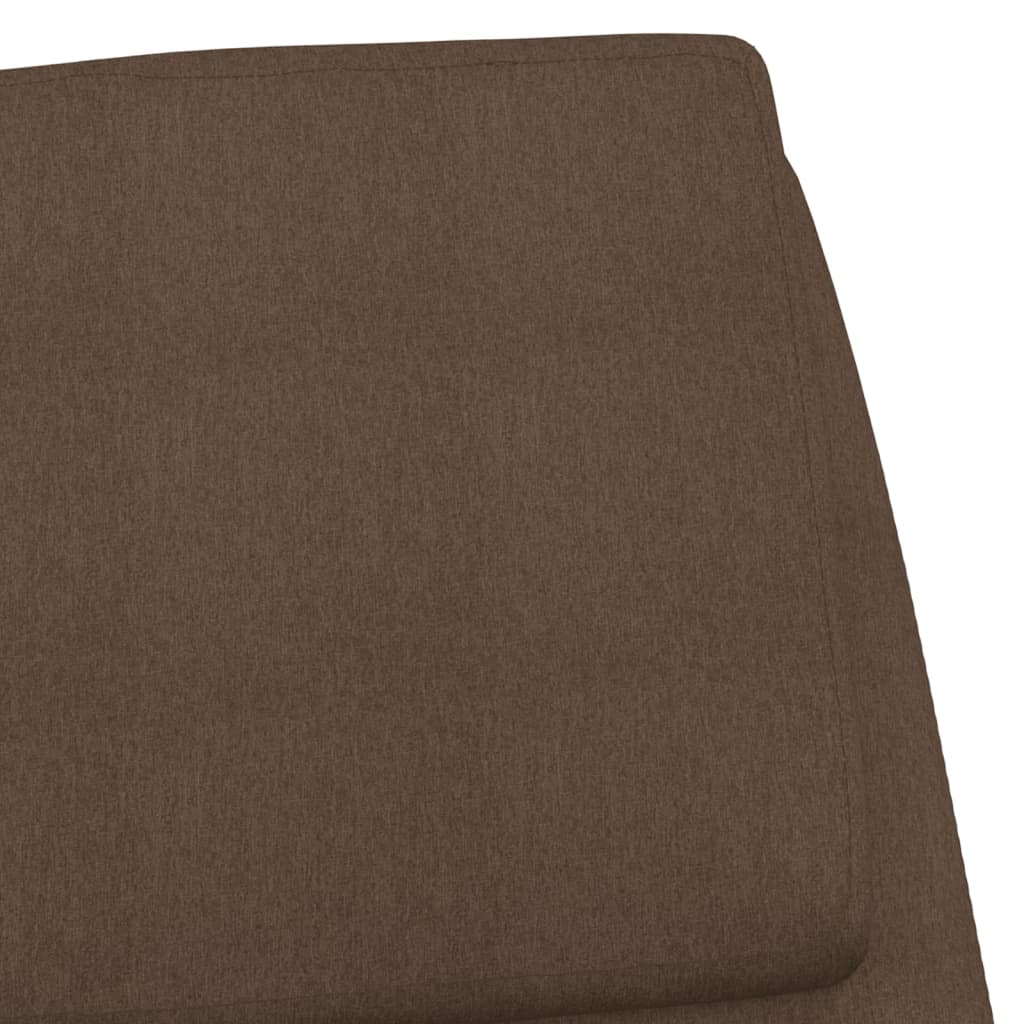 vidaXL Scaun de relaxare, maro, material textil vidaXL Scaun de relaxare, maro, material textil