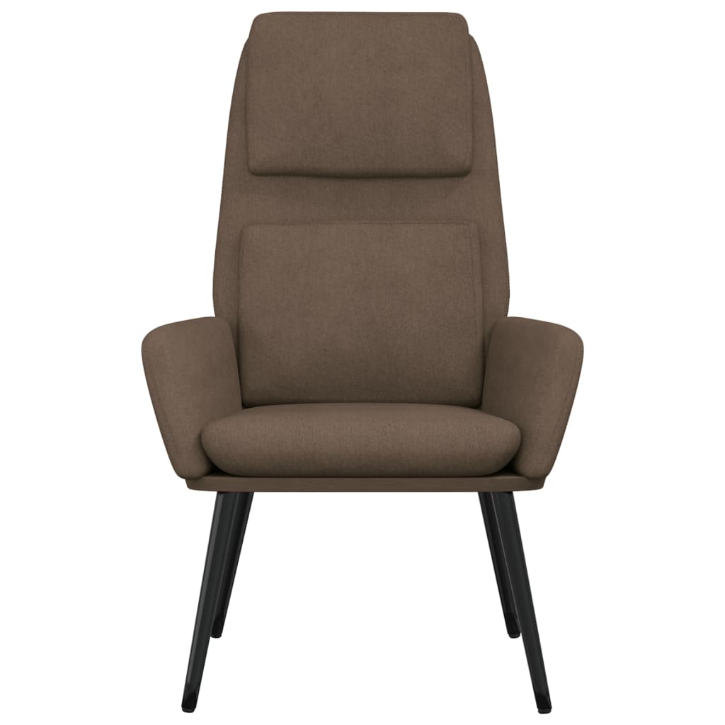 vidaXL Scaun de relaxare, gri taupe, material textil vidaXL Scaun de relaxare, gri taupe, material textil