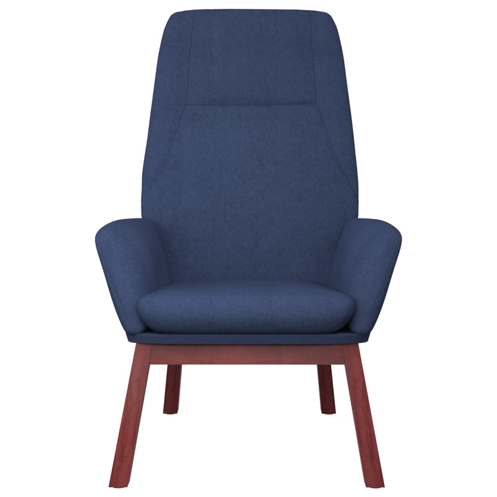 vidaXL Scaun de relaxare, albastru, material textil