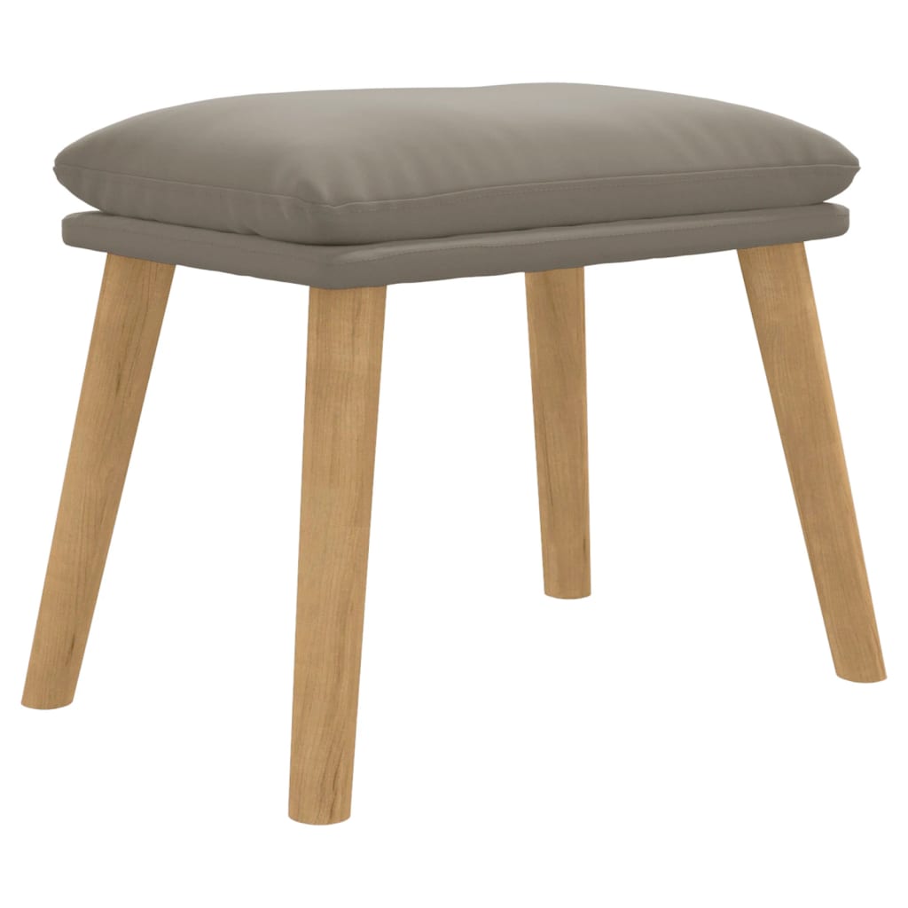 vidaXL Taburet, gri deschis, 45x29,5x35 cm, catifea vidaXL Taburet, gri deschis, 45x29,5x35 cm, catifea