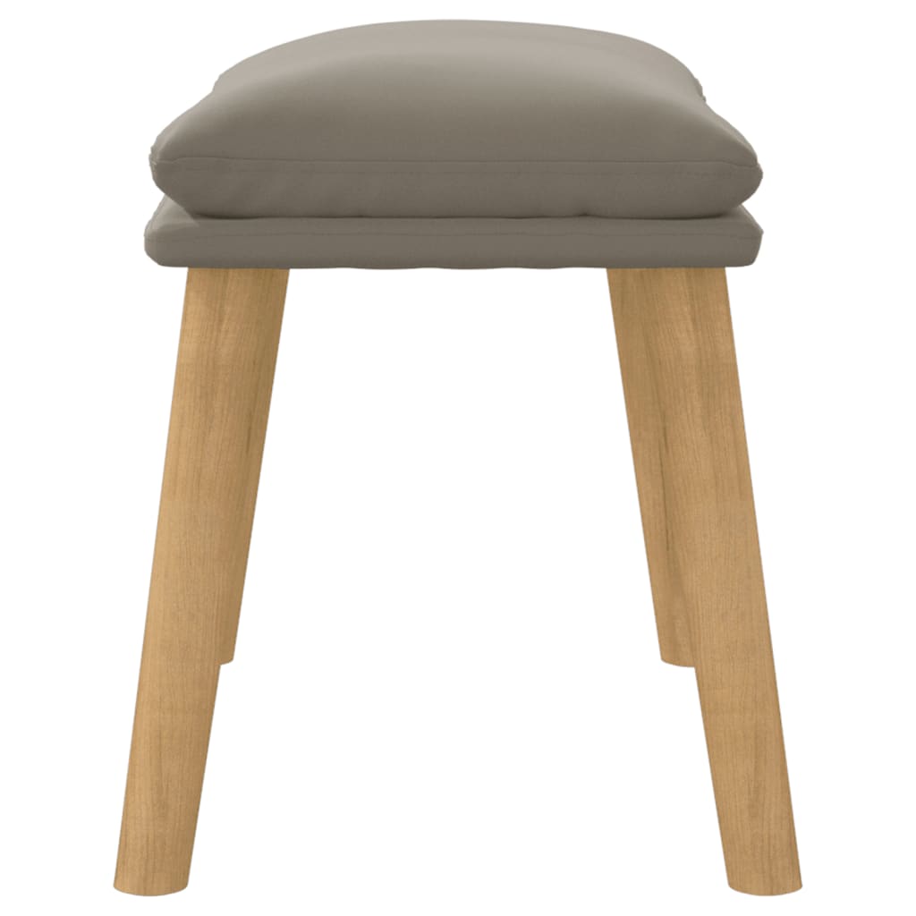 vidaXL Taburet, gri deschis, 45x29,5x35 cm, catifea vidaXL Taburet, gri deschis, 45x29,5x35 cm, catifea