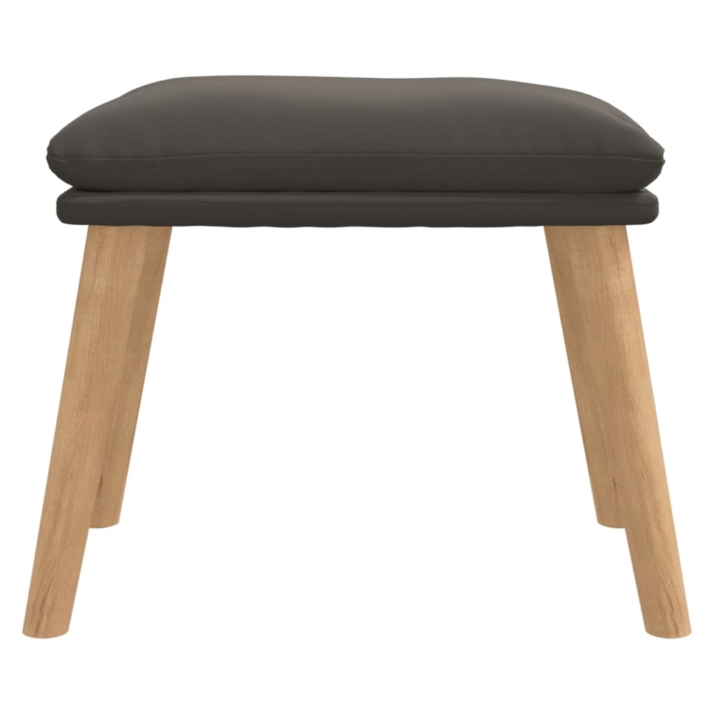 vidaXL Taburet, gri închis, 45x29,5x35 cm, catifea vidaXL Taburet, gri închis, 45x29,5x35 cm, catifea