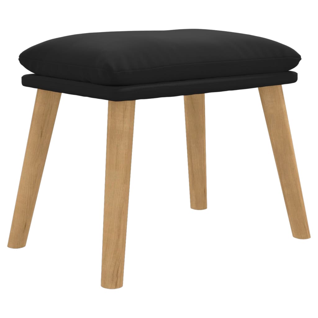 vidaXL Taburet, negru, 45x29,5x35 cm, catifea vidaXL Taburet, negru, 45x29,5x35 cm, catifea