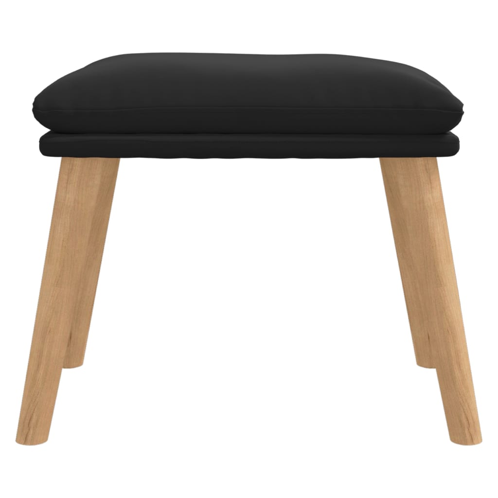 vidaXL Taburet, negru, 45x29,5x35 cm, catifea vidaXL Taburet, negru, 45x29,5x35 cm, catifea