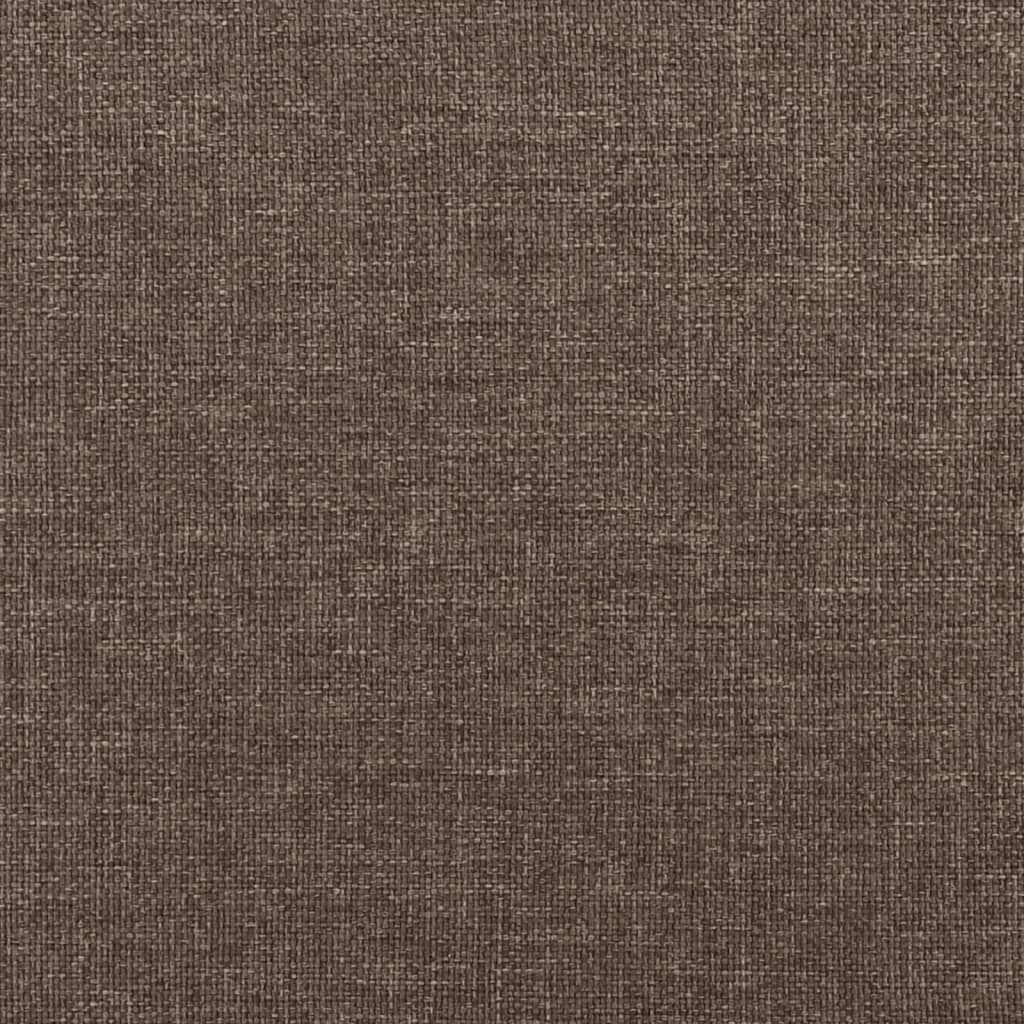 vidaXL Taburet, gri taupe, 45x29,5x35 cm, material textil vidaXL Taburet, gri taupe, 45x29,5x35 cm, material textil