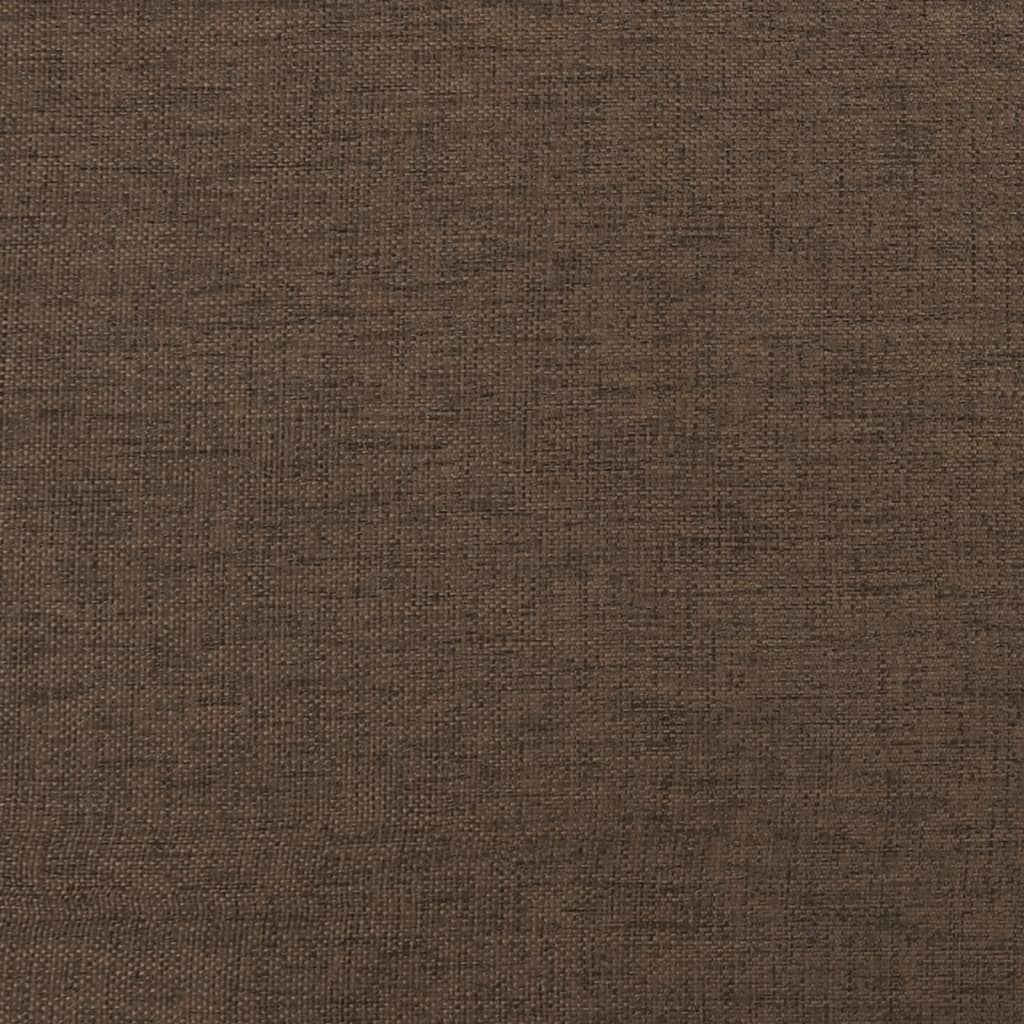 vidaXL Taburet, maro, 60x60x36 cm, material textil vidaXL Taburet, maro, 60x60x36 cm, material textil