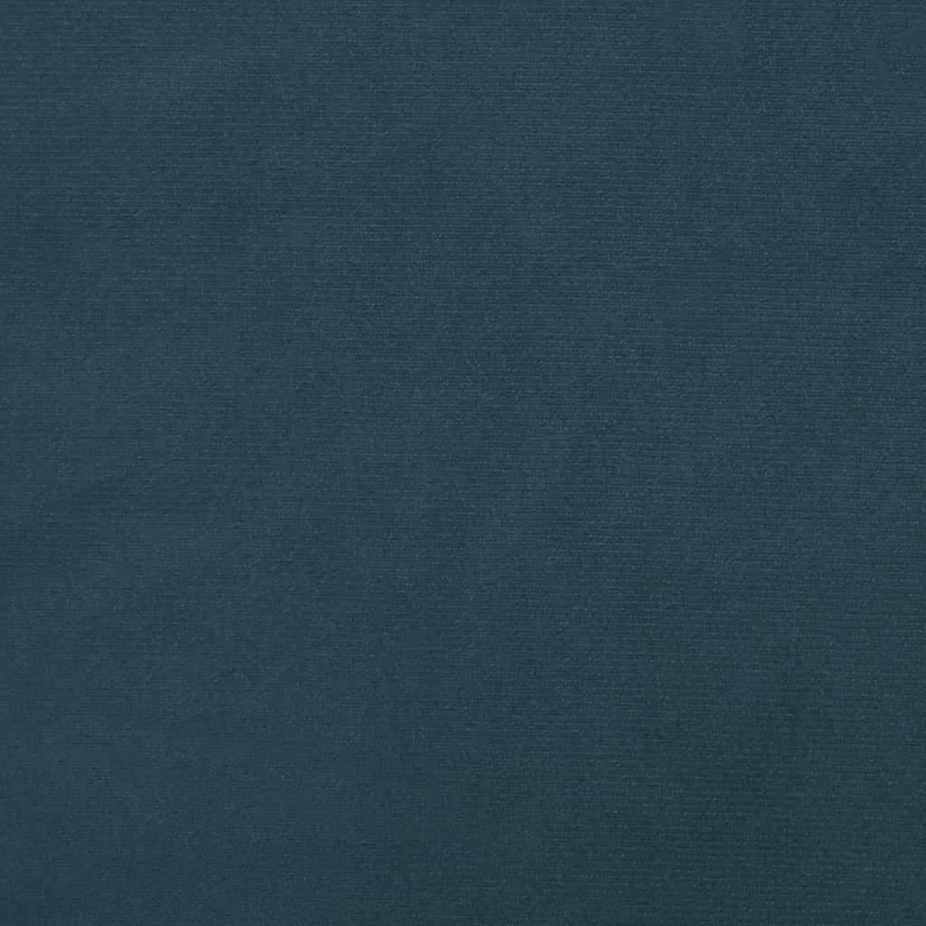 vidaXL Taburet, albastru, 60x60x36, catifea vidaXL Taburet, albastru, 60x60x36, catifea