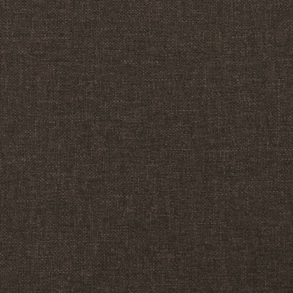 vidaXL Taburet, maro, 60x60x36 cm, textil și piele ecologică vidaXL Taburet, maro, 60x60x36 cm, textil și piele ecologică