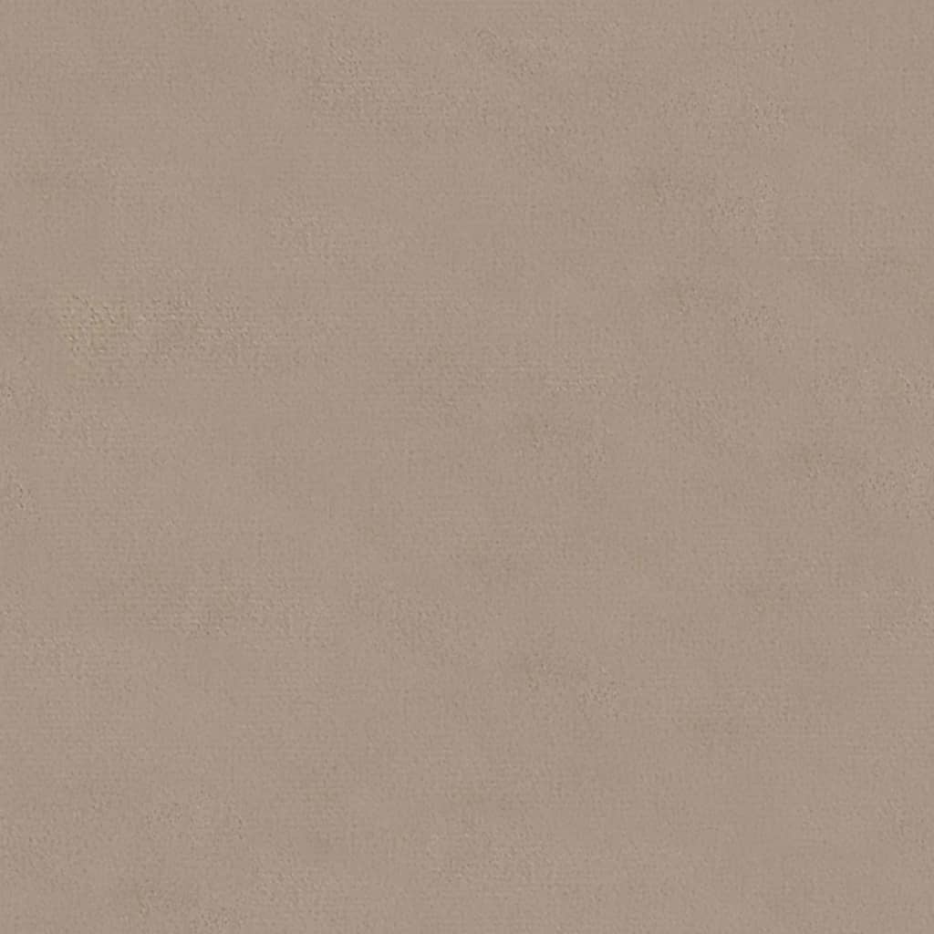 vidaXL Taburet, gri deschis, 60x60x36 cm, microfibră vidaXL Taburet, gri deschis, 60x60x36 cm, microfibră