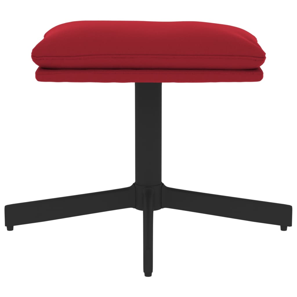 vidaXL Taburet, roșu vin, 60x60x36 cm, catifea vidaXL Taburet, roșu vin, 60x60x36 cm, catifea