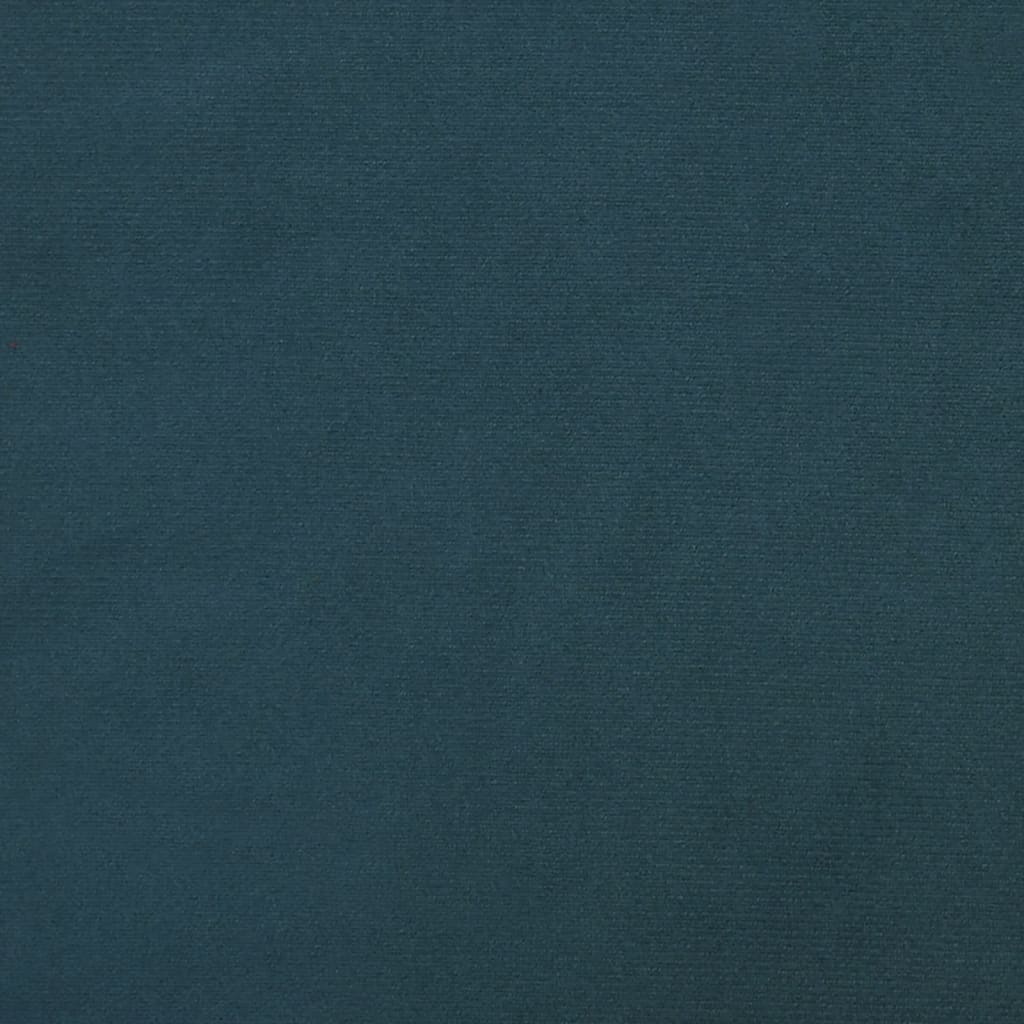 vidaXL Taburet, albastru, 60x60x36, catifea vidaXL Taburet, albastru, 60x60x36, catifea