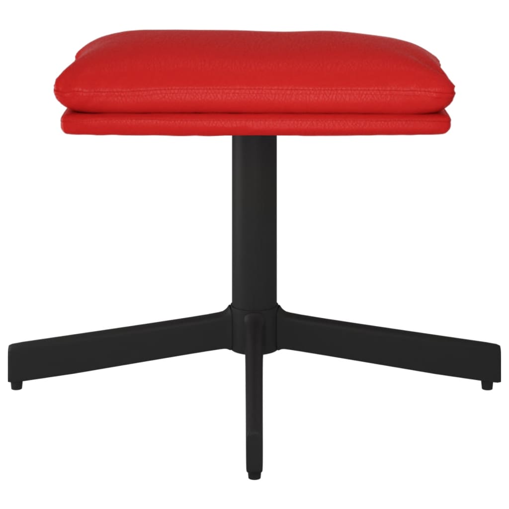 vidaXL Taburet, roșu vin, 60x60x36 cm, piele ecologică vidaXL Taburet, roșu vin, 60x60x36 cm, piele ecologică