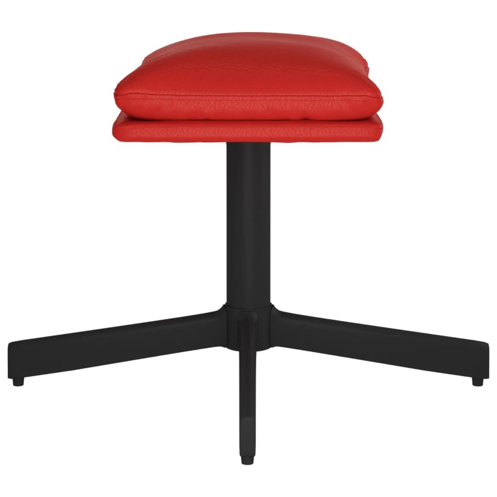 vidaXL Taburet, roșu vin, 60x60x36 cm, piele ecologică vidaXL Taburet, roșu vin, 60x60x36 cm, piele ecologică