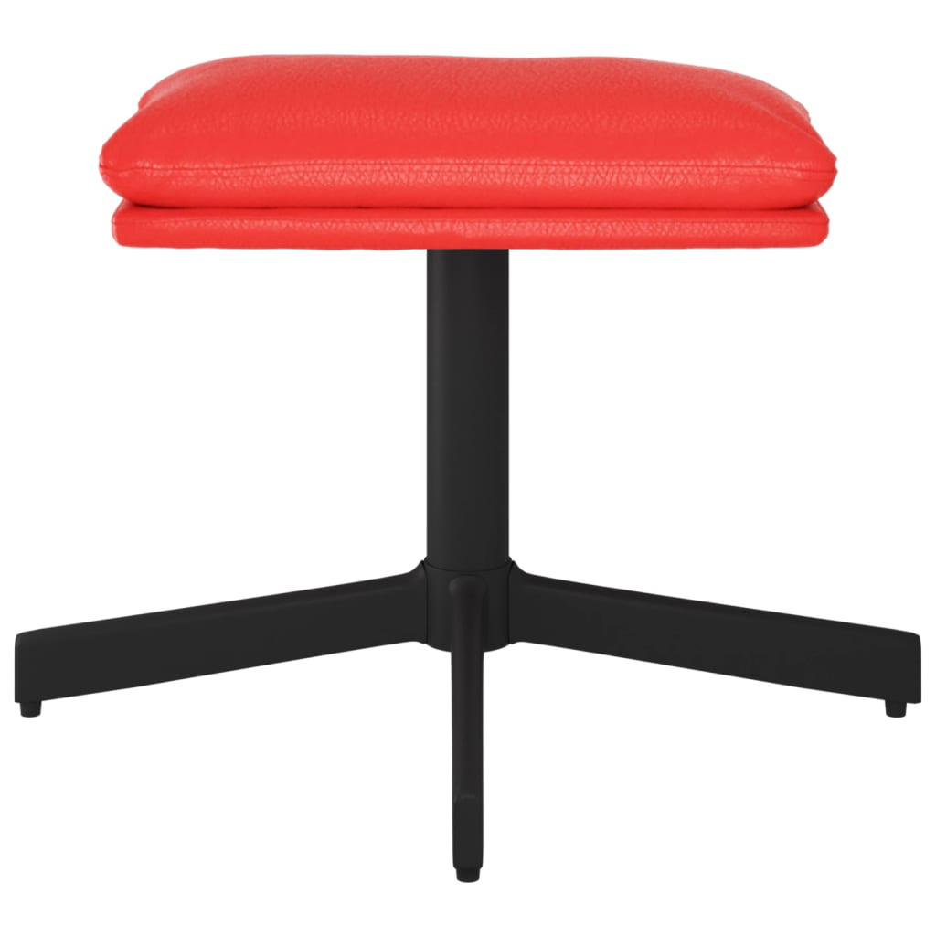 vidaXL Taburet, roșu, 60x60x36 cm, piele ecologică vidaXL Taburet, roșu, 60x60x36 cm, piele ecologică