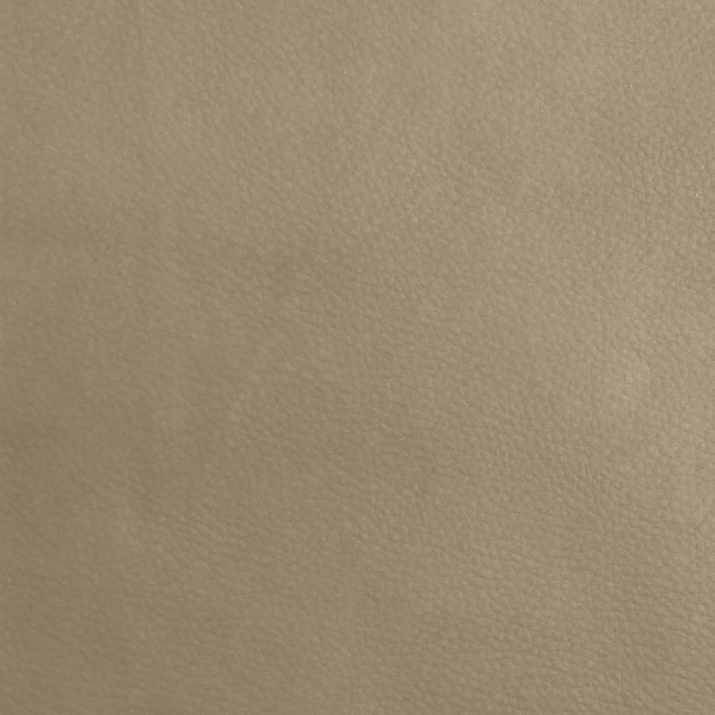 vidaXL Taburet, cappuccino, 60x60x36 cm, piele ecologică vidaXL Taburet, cappuccino, 60x60x36 cm, piele ecologică