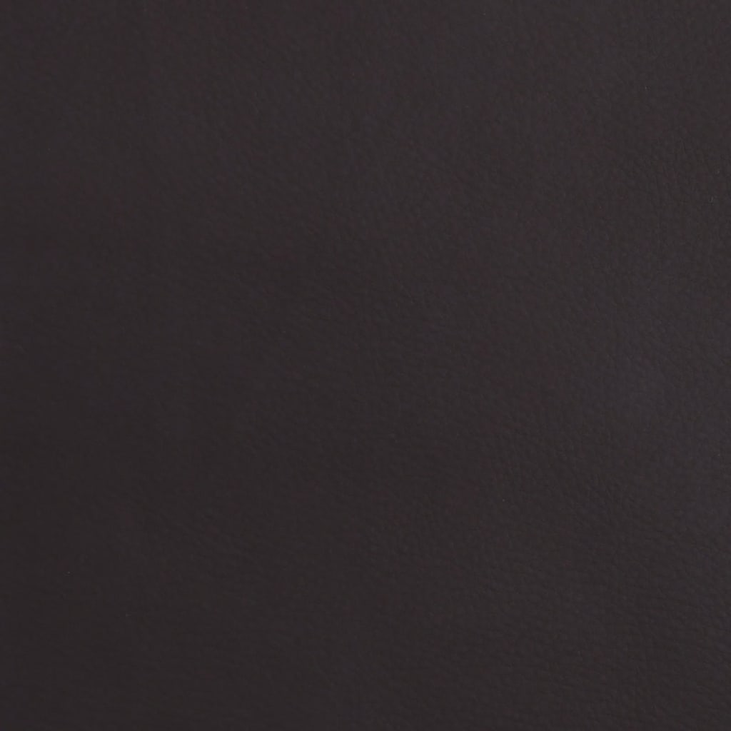 vidaXL Taburet, maro, 60x60x36 cm, textil și piele ecologică vidaXL Taburet, maro, 60x60x36 cm, textil și piele ecologică