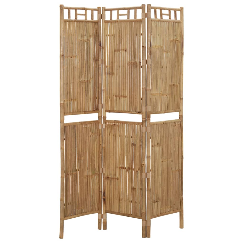 vidaXL Paravan de cameră cu 3 panouri, 120 x 180 cm, bambus vidaXL Paravan de cameră cu 3 panouri, 120 x 180 cm, bambus