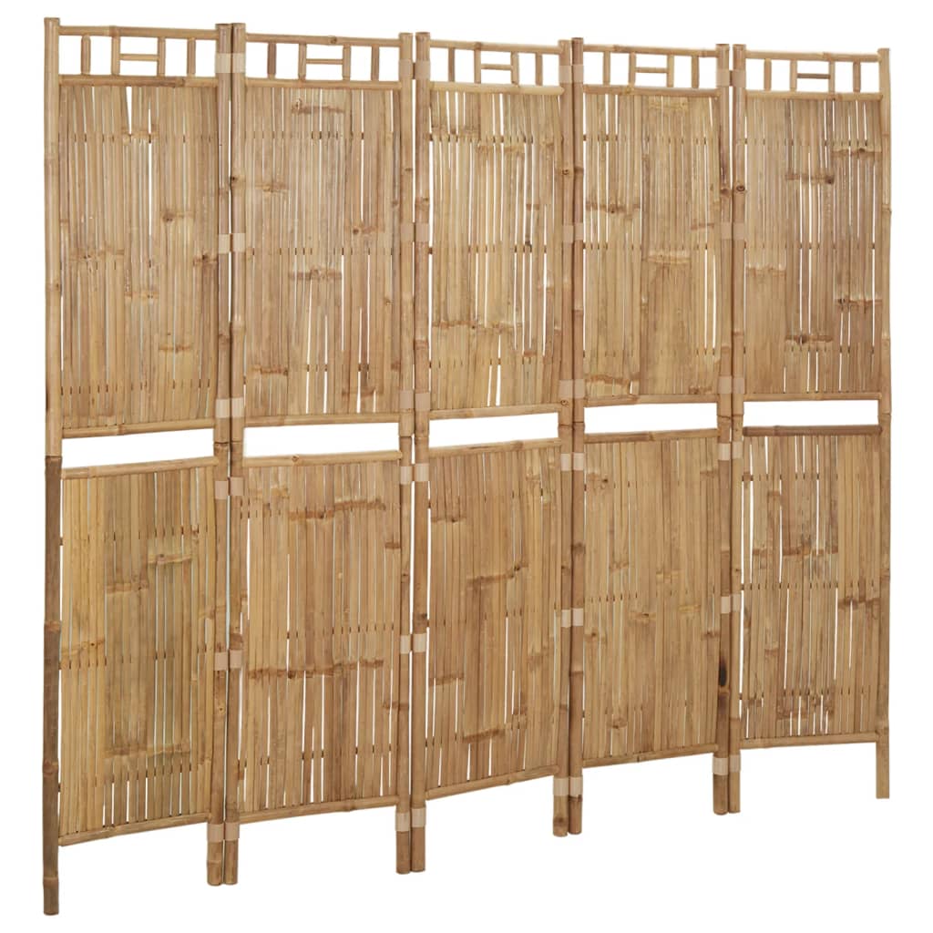 vidaXL Paravan de cameră cu 5 panouri, 200 x 180 cm vidaXL Paravan de cameră cu 5 panouri, 200 x 180 cm